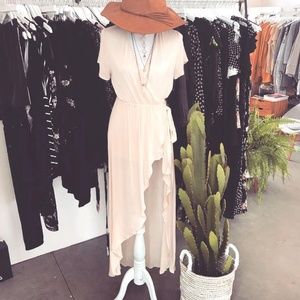 Nomad Boutique Wrap Romper With Long Skirt